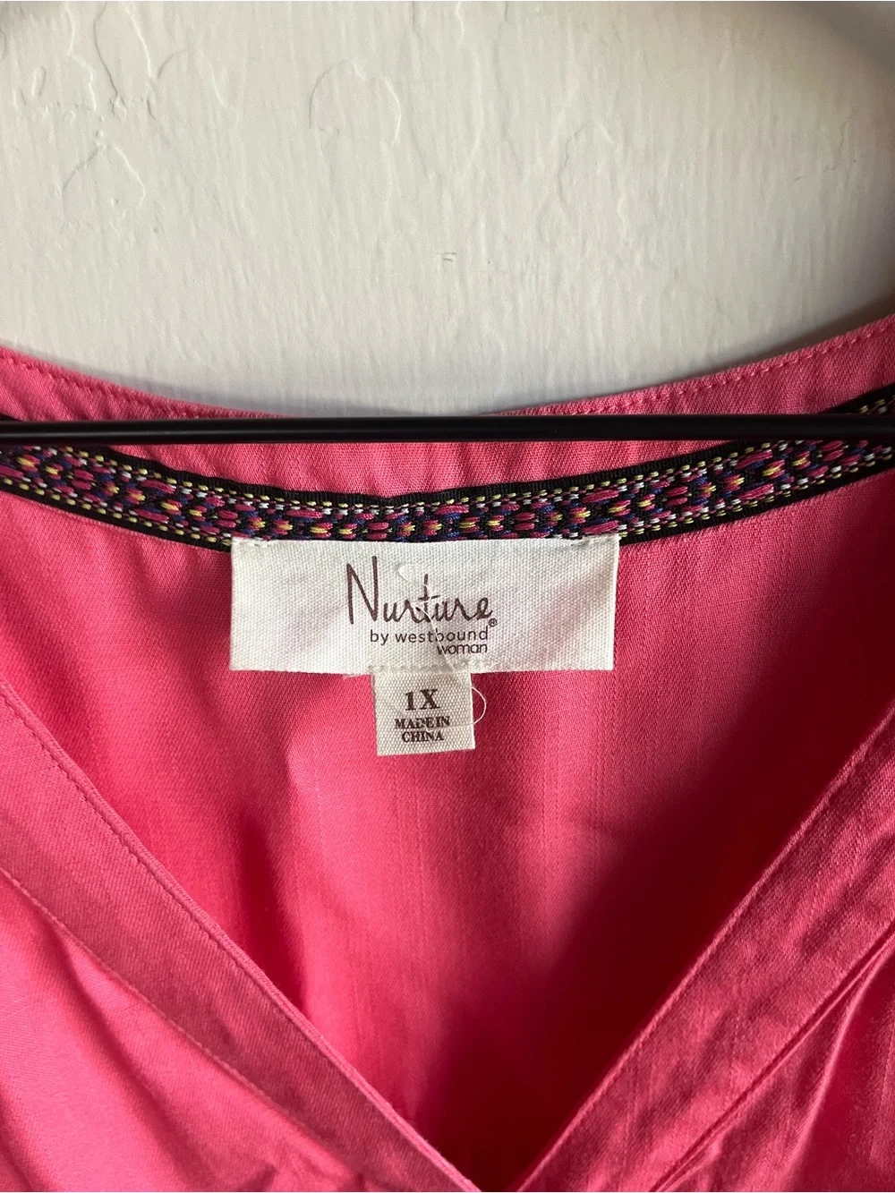 Nurture By Westbound Women’s Coral Pink Maxi Dress Size 1X Pockets Feminine Plus